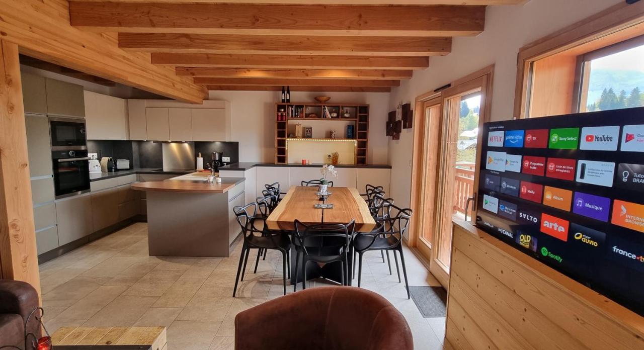 Chalet Arpitan - Les Carroz - Grand Massif Eksteriør bilde