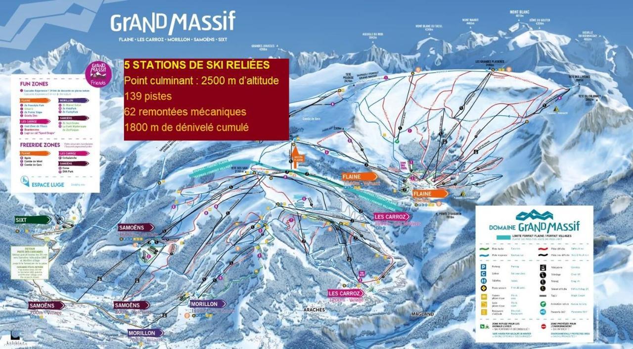 Chalet Arpitan - Les Carroz - Grand Massif Eksteriør bilde