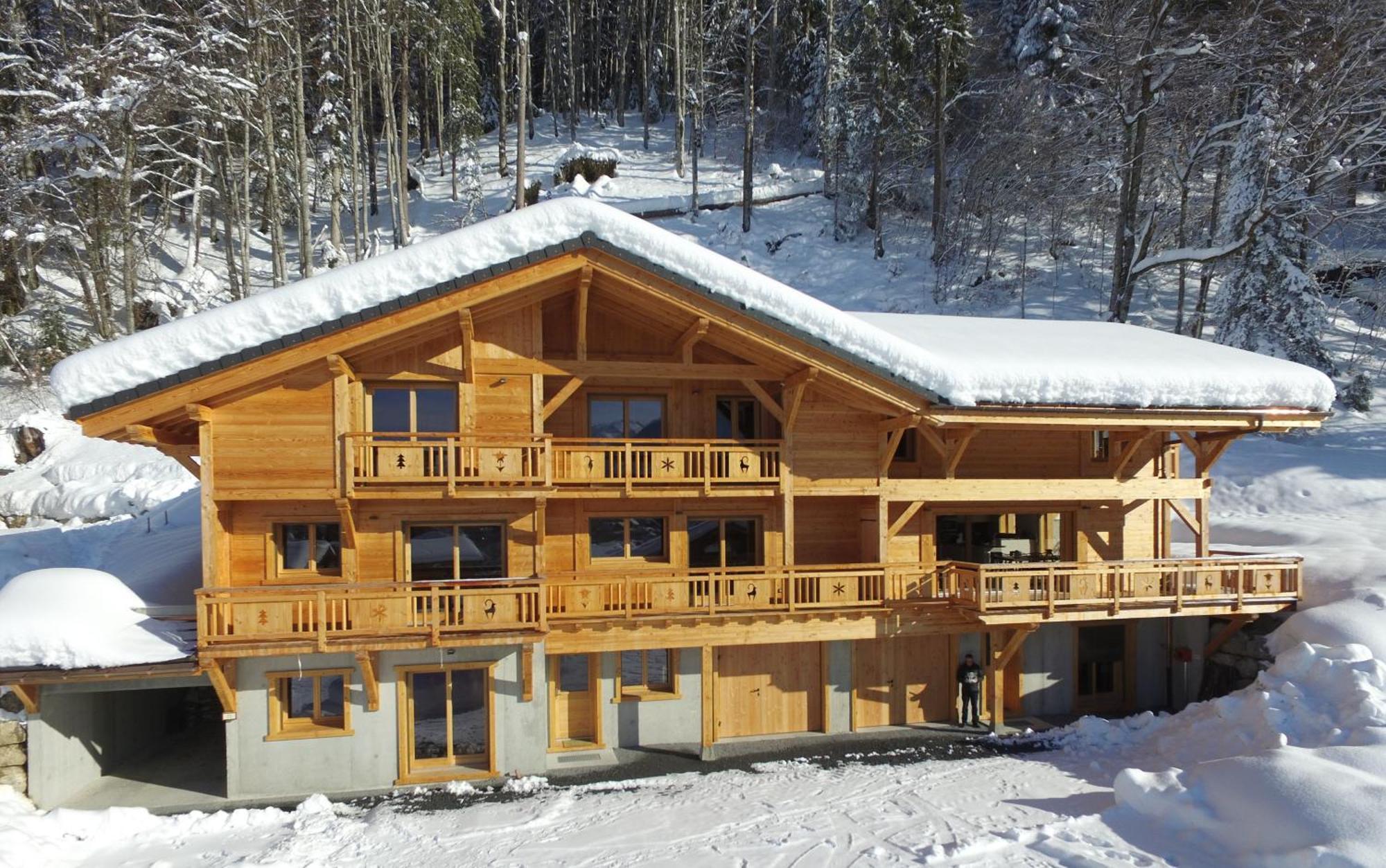 Chalet Arpitan - Les Carroz - Grand Massif Eksteriør bilde