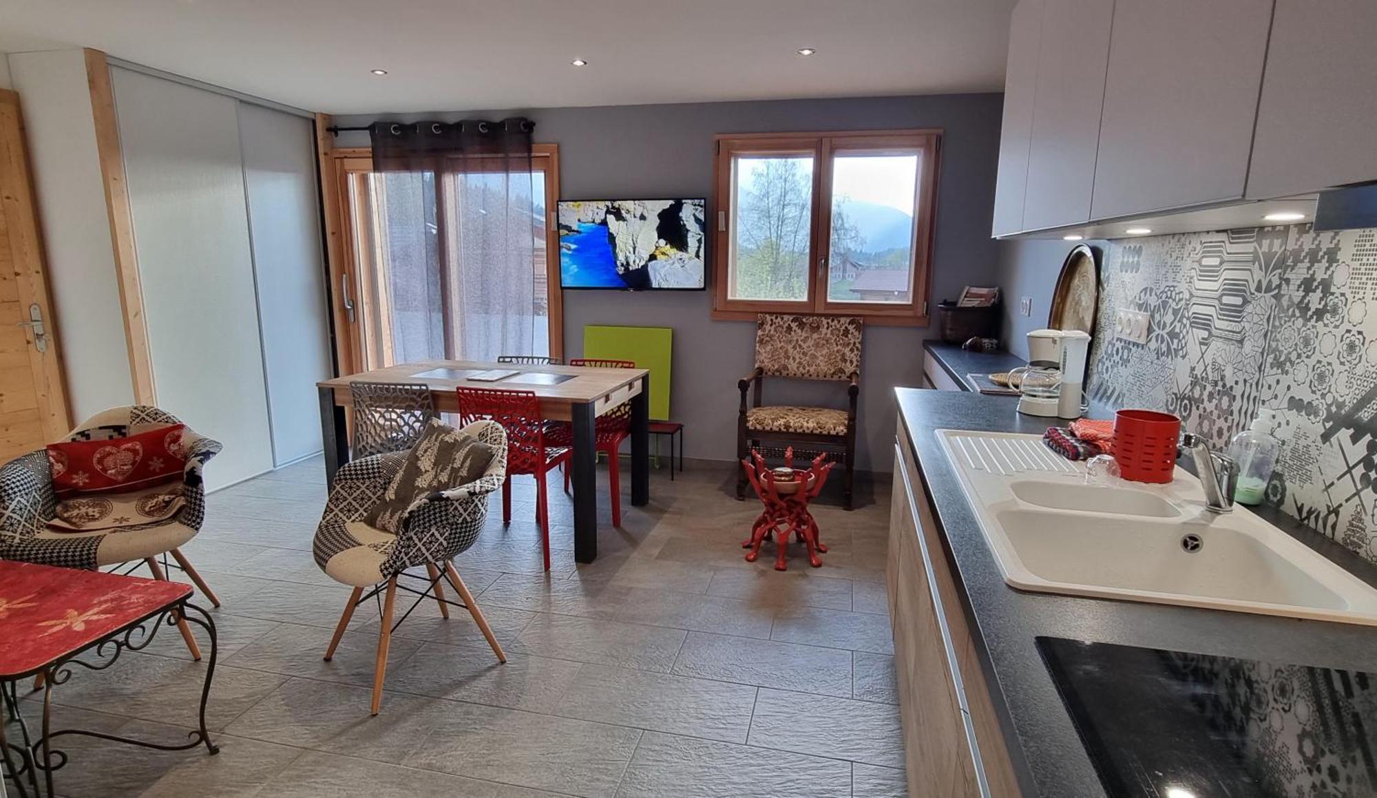 Chalet Arpitan - Les Carroz - Grand Massif Rom bilde