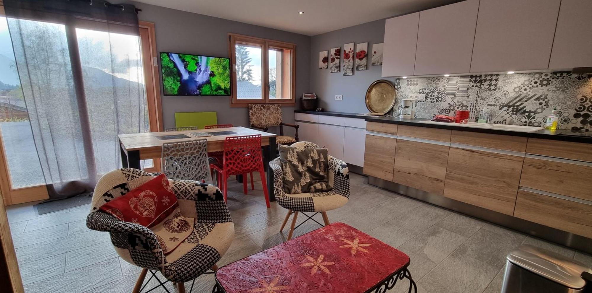 Chalet Arpitan - Les Carroz - Grand Massif Rom bilde