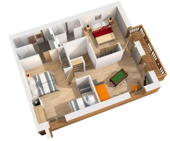 Chalet Arpitan - Les Carroz - Grand Massif Rom bilde